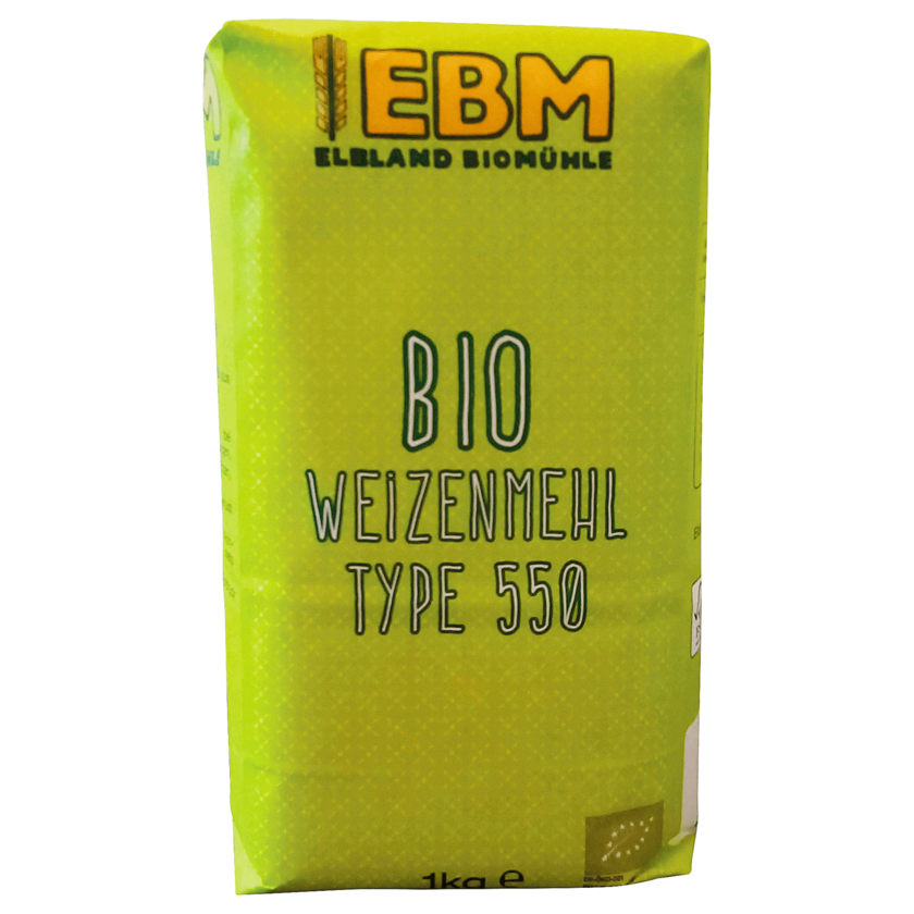 Elbland Biomühle Bio Weizenmehl Type 550 1kg